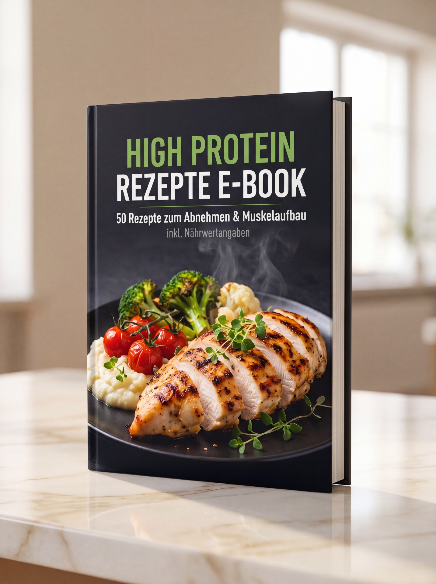 High Protein E-Book Cover