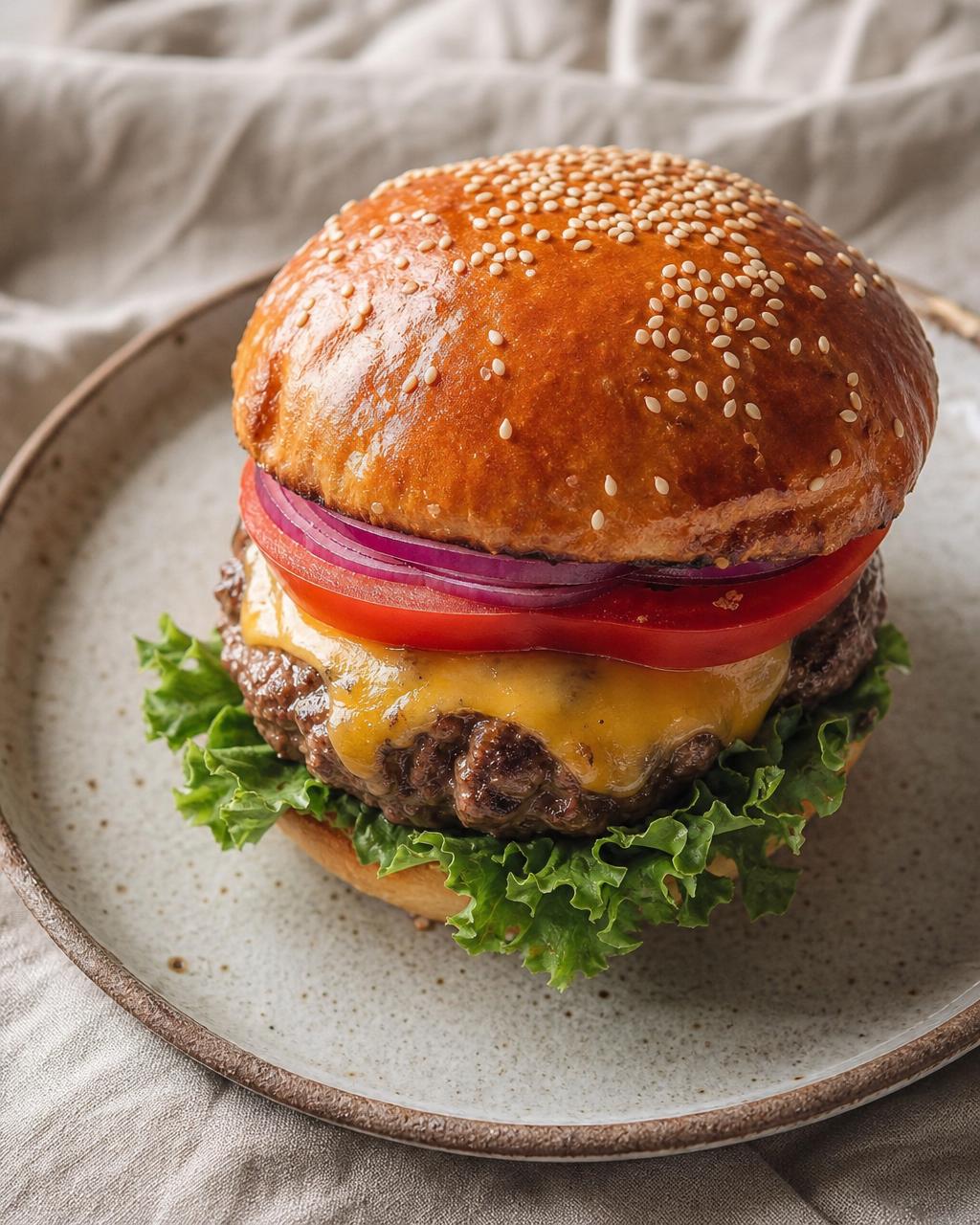 High Protein Burger